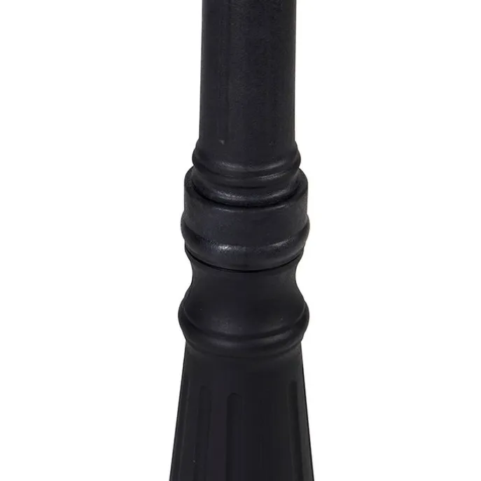 Klassische Außenlaterne schwarz 3-flammig IP44 - New Haven