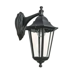 Klassische Außenwandlaterne schwarz IP44 - New Orleans Down