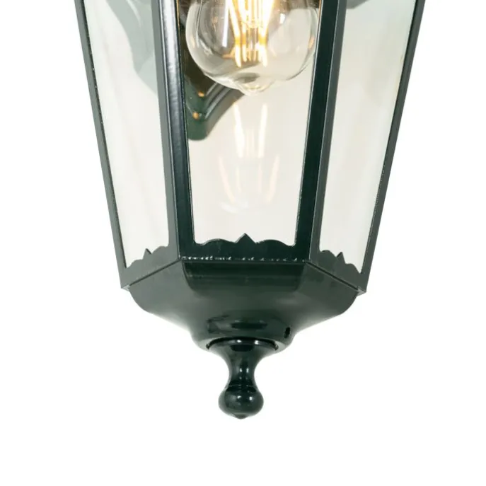 Klassische Außenwandlaterne dunkelgrün IP44 – New Orleans Down