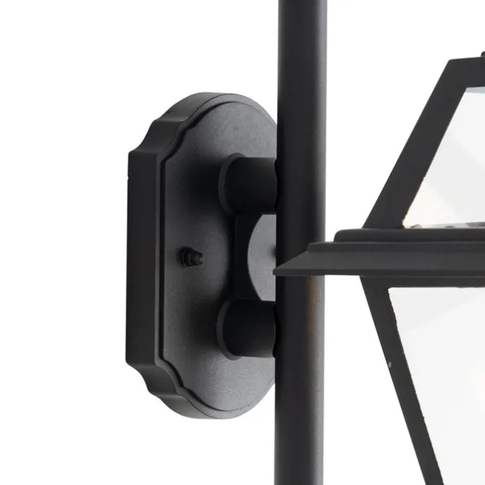 Klassische Außenwandlaterne schwarz IP44 - Berta