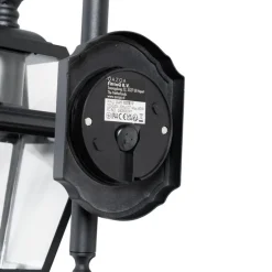 Klassische Außenwandlaterne schwarz IP44 - Berta