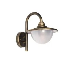 Klassische Außenwandlaterne Antikgold IP44 - Brügge