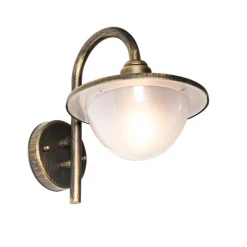 Klassische Außenwandlaterne Antikgold IP44 - Brügge