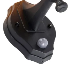 Klassische Außenwandleuchte schwarz mit Bewegungssensor - New Haven