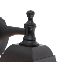 Klassische Außenwandleuchte schwarz verstellbar IP44 - Capital