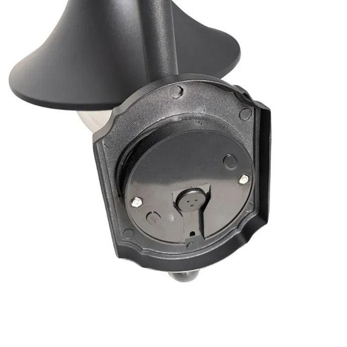 Klassische Außenwandleuchte schwarz IP44 - Daphne