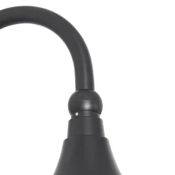 Klassische Außenwandleuchte schwarz IP44 - Daphne