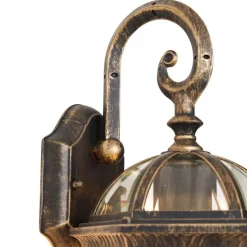 Klassische Außenwandleuchte Antikgold IP44 - Glasgow