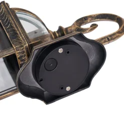 Klassische Außenwandleuchte Antikgold IP44 - Glasgow