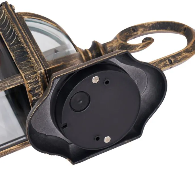 Klassische Außenwandleuchte Antikgold IP44 - Glasgow