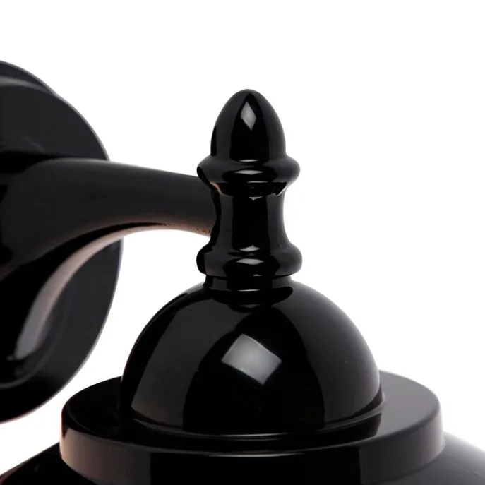 Klassische Außenwandleuchte schwarz IP44 - Oxford