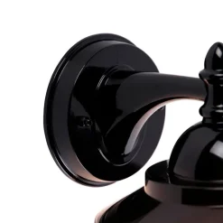 Klassische Außenwandleuchte schwarz IP44 - Oxford