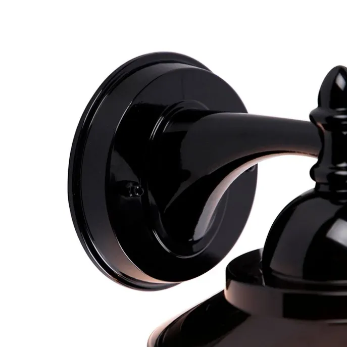 Klassische Außenwandleuchte schwarz IP44 - Oxford