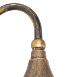 Klassische Außenwandleuchte Antikgold IP44 - Daphne