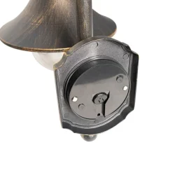 Klassische Außenwandleuchte Antikgold IP44 - Daphne