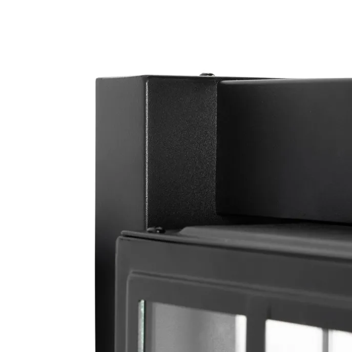 Klassische Außenwandleuchte schwarz IP44 - Dover