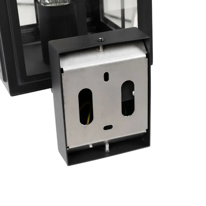 Klassische Außenwandleuchte schwarz IP44 - Dover