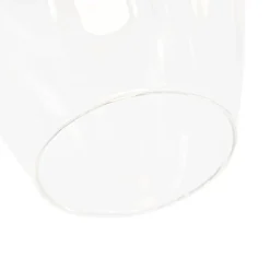 Klassische Deckenlampe Gold mit Glas 9 Lichter - Elien