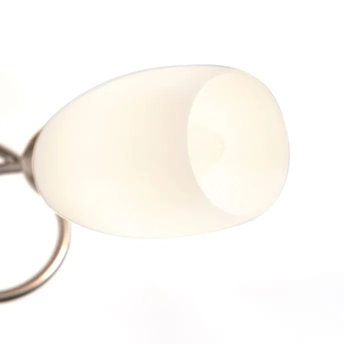 Klassische Deckenlampe Stahl 3 Lichter - Fortress