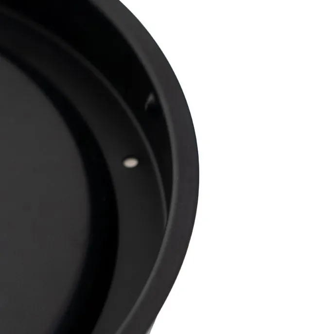 Klassische Deckenleuchte schwarz mit Rauchglas 30 cm IP44 - Nohmi