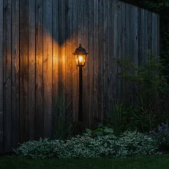 Klassische Laterne schwarz 122 cm - Hauptstadt