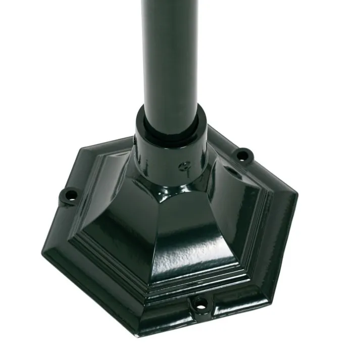 Klassische stehende Außenleuchte dunkelgrün 125 cm IP44 - New Orleans