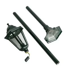 Klassische stehende Außenleuchte dunkelgrün 170 cm IP44 - New Orleans