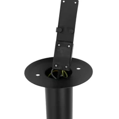 Klassische Stehleuchte für den Außenbereich schwarz 100 cm IP44 - Dover