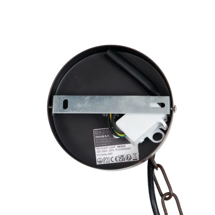 Klassischer Kronleuchter Rostbraun 8-flammig - Giuseppe