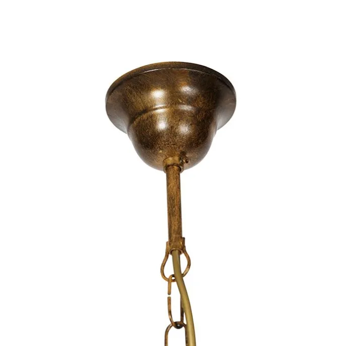 Klassischer Kronleuchter Antikgold 8 Lichter - Giuseppe 8