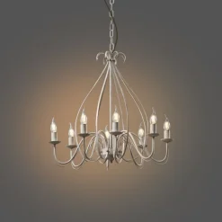 Klassischer Kronleuchter Creme 8-flammig - Giuseppe