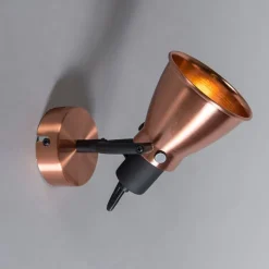Klassischer, verstellbarer Deckenstrahler Kupfer - Jos