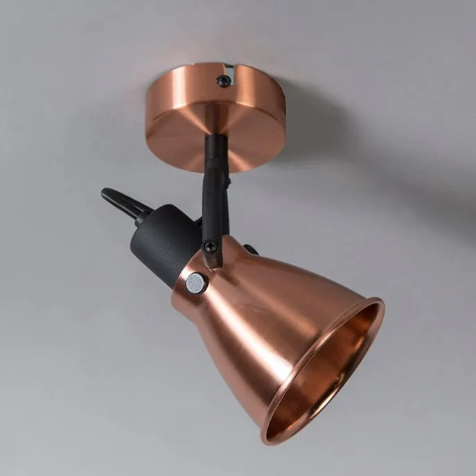 Klassischer, verstellbarer Deckenstrahler Kupfer - Jos