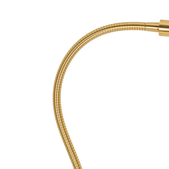 Klemm-Schreibtischleuchte Messing inkl. LED mit Touchdimmer - Lionard