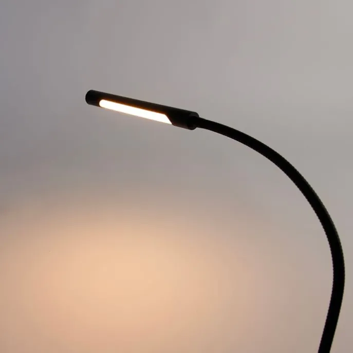 Klemm-Schreibtischleuchte schwarz inkl. LED mit Touchdimmer - Lionard