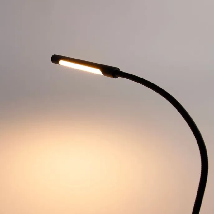 Klemm-Schreibtischleuchte schwarz inkl. LED mit Touchdimmer - Lionard