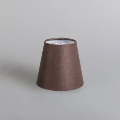 Kronleuchter beige 60 cm mit braunen Lampenschirmen - Giuseppe 8