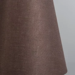 Kronleuchter beige 60 cm mit braunen Lampenschirmen - Giuseppe 8