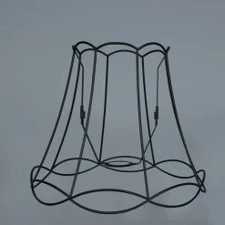 Lampenschirm aus Metall schwarz 35/29 - Granny Frame