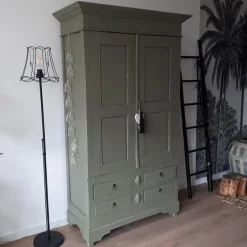 Lampenschirm aus Metall schwarz 30/26 - Granny Frame