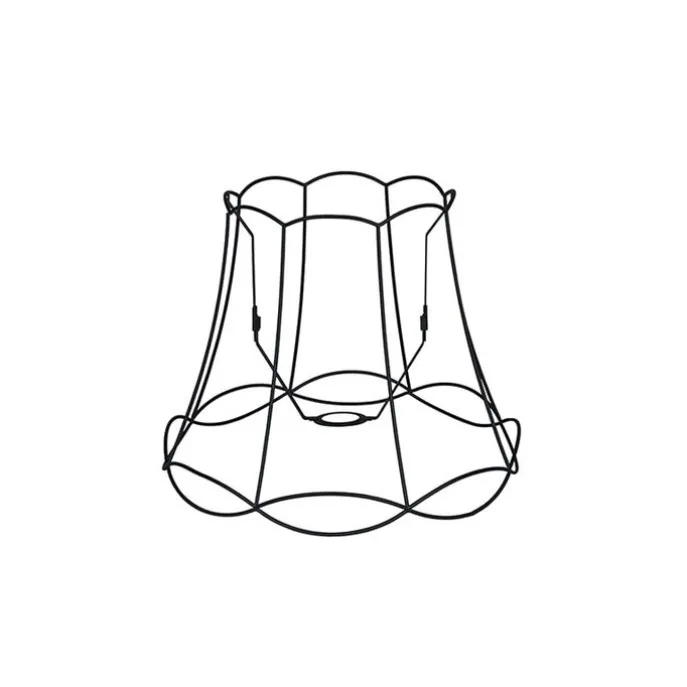 Lampenschirm aus Metall schwarz 40/31 - Granny Frame