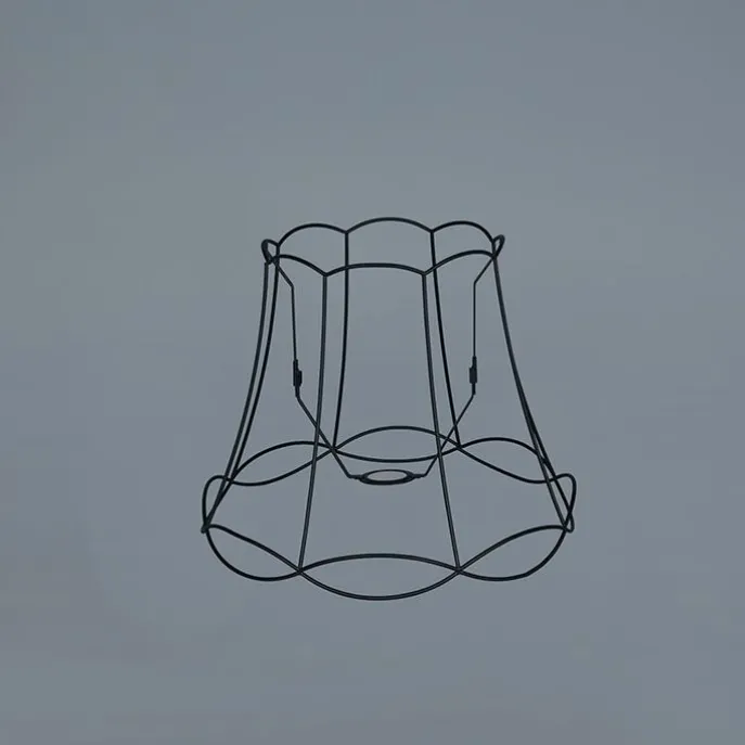 Lampenschirm aus Metall schwarz 40/31 - Granny Frame