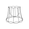 Lampenschirm aus Metall schwarz 50/40 - Granny Frame