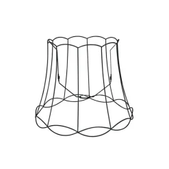 Lampenschirm aus Metall schwarz 50/40 - Granny Frame
