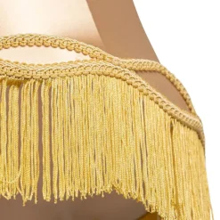 Lampenschirm aus Stoff Gold 30/18/26 - Granny