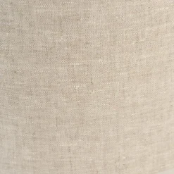 Lampenschirm aus Stoff Hellgrau Rund 50/50/25