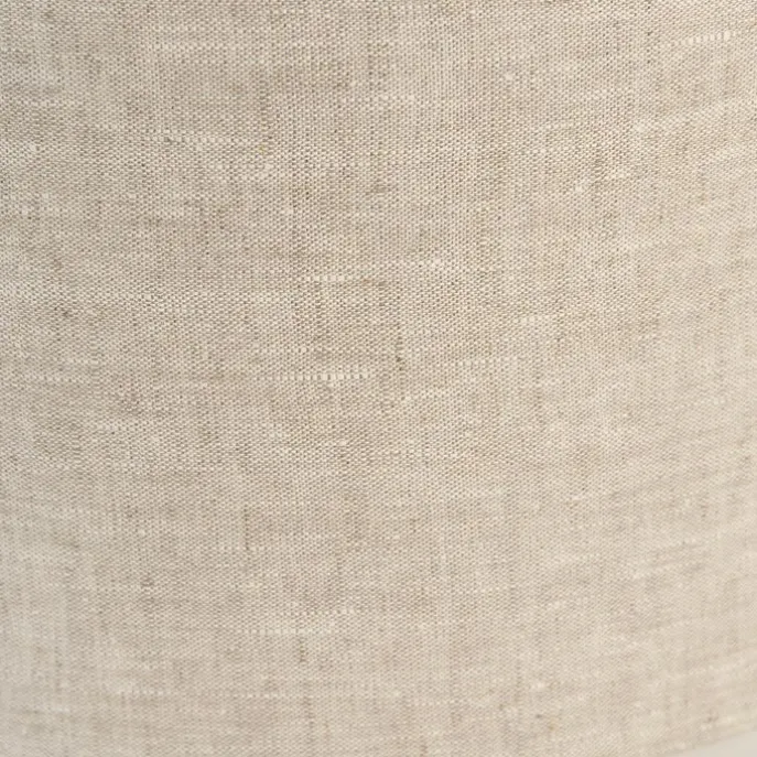 Lampenschirm aus Stoff Hellgrau Rund 50/50/25