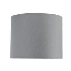 Lampenschirm grau 18/18/14 mit weißer Innenseite