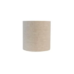 Lampenschirm Stoff Hellgrau Zylinder 20/20/20