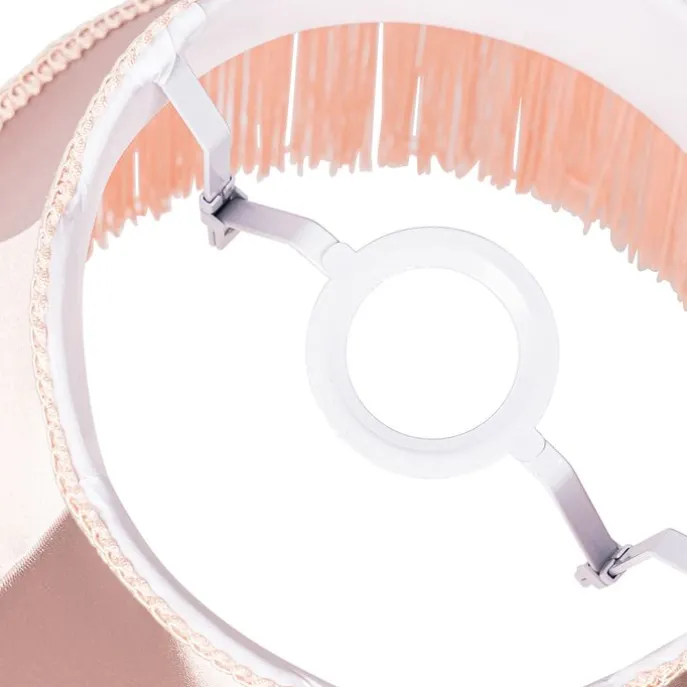 Lampenschirm Stoff Rosa 30/18/26 - Granny